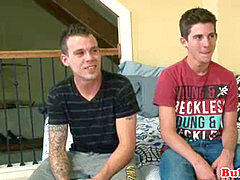 inked british punk leaned over and humped