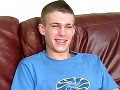 Skinny British amateur masturbating solo