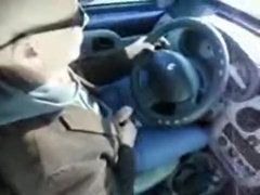Car Pleasure - Jerking Off In The Car