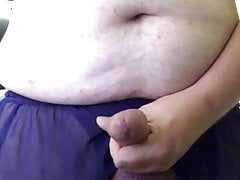 Purple Mini Skirt - Cumshot