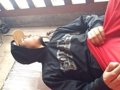 Public masturbating, big dick latino, small cock cum