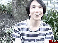 youthful asian twink Fuji forms sixtynine before rectal fuck