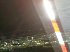 man marks his territory twice on a tuck