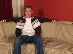 Eddie Heterosexual Snowboarder Jerks His Fuck-Stick