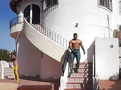 Aquadad fucks his sex slave