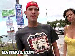 BAIT BUS - Cruising Miami With Cameron Foster, Looking For hetero Bait