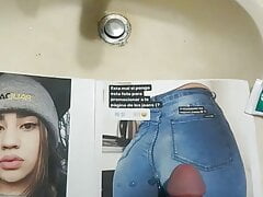 Cumtribute on big ass