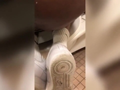 Bathroom stall fun: raw sex and jerk off sessions