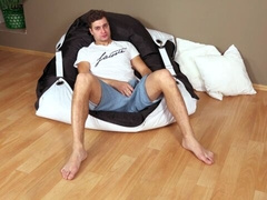 Chose Morandi has sexy lips and he's ready to CUM