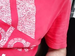 Precum leaking in the car!