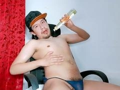 Oiling My Body in Hot Scene