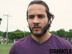 Latino Athlete Revved Gaymale After Sans A Condom And Facial Cumshot