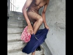 Solo, straight man, big cock masturbate