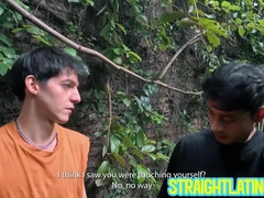 Dylan Sins begs Dylan Segundo to drill his ass before flipping outdoors