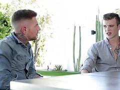 Gay hunks raw ass tongued