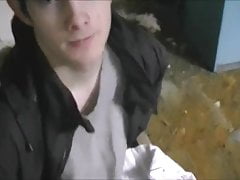 student exploring the factory