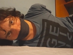 Gagged And Barefoot