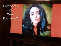 Cum Shots for Yana Koshkina 2