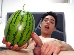 Fucking Watermelon Like It Is Your Pussy