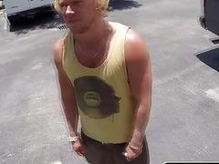 Threesome surfer blowjob and anal experience