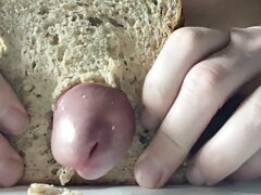 Cumshot fun explosion fucking bread