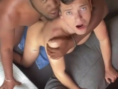 Youngster Man Takes 9in Dangled BIG BLACK COCK Harsh