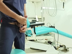 Hand Job in the dentist's office utter vid
