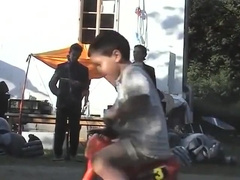 Exotic male in hottest fun, public outside homo adult movie