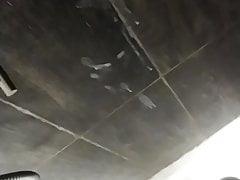 Cumming under the shower