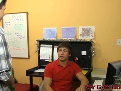 Accomplices Julian Sneers and Braden Klien bum sex drill gonzo