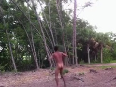 Naked Outdoor Dancer