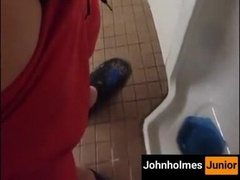johnholmesjunior showcasing hard-on off in active public mens douche out in whiterock
