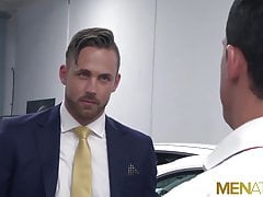 MENATPLAY Men In Suits Logan Moore And Rex Cameron Anal Fuck