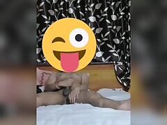 Indian jerking off his dick