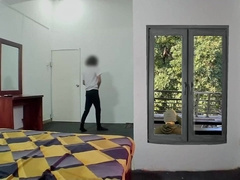 Outdoor employee Eyeing Me liquidate cloths and Jerk Off ...perceive highly stunner