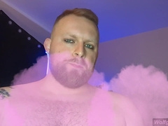 POINT OF VIEW - You blow your very first real man rod, sissy <three
