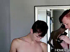 Jasper Robinson drills with his arse buddies intensively