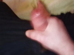 guy masturbated and cumed