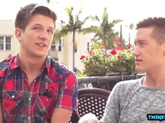 Youngster's first time bukkake: Mass ejaculation, facial cumshot, and a hot facial