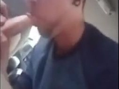 Jism throating in a van