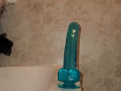 Daddy Takes It All In Deep Quietly In The Bathroom
