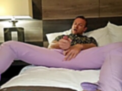 Step son-in-law masturbates Off On Vacation In Las Vegas