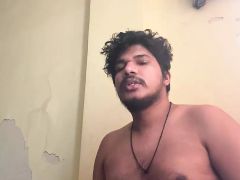 Cumshot with big black dick spanking