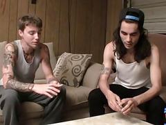 Straight naked men acting rather gay