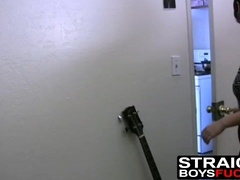 Slutty amateur with nice natural tits fucked in trio