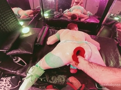 Sissy wc smashed and fisted naked