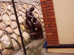 Black Twinks Paul And Peter Barebacking