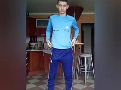 track star shows off his talents