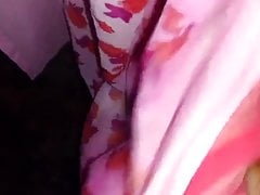 Aunt's Pink saree sex
