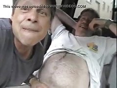 Sucking old black man